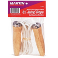 Cotton Jump Rope with Wood Ball Bearing Handles (102")